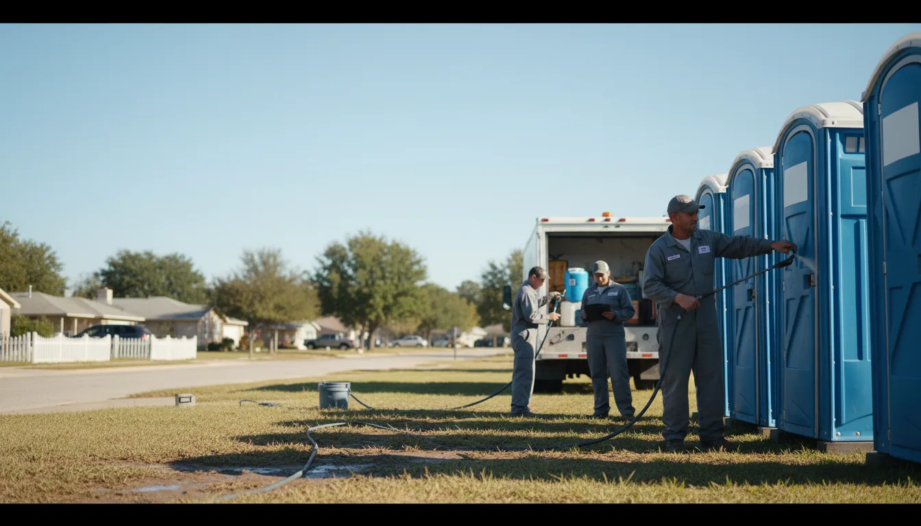 Long-Term Portable Toilet Rental in Shelburn, IN near me